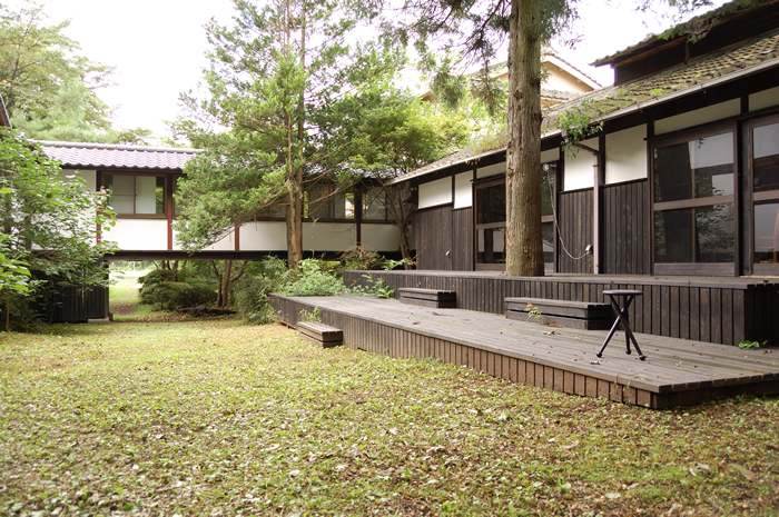 今回の撮影の舞台は沼田の隣り、川場村にある渓山荘。