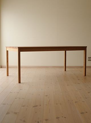 クルミダイニングテーブルtypeS W170cm ／ カグオカ